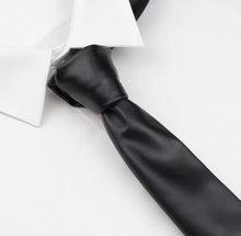 Load image into Gallery viewer, Vegan Leather Kneck Ties .