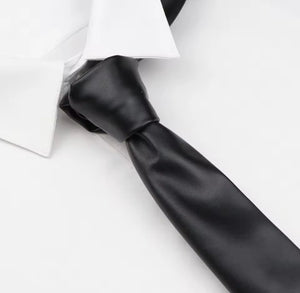 Vegan Leather Kneck Ties .